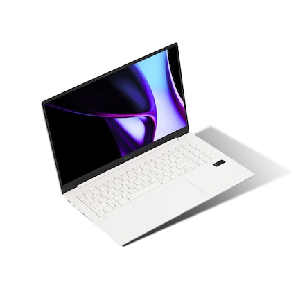 The LG Gram Pro is available in white or black.