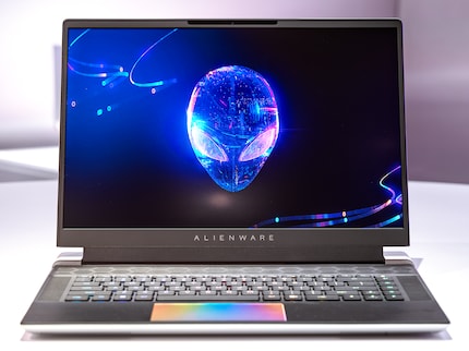 The touchpad on the x16 R2 lights up in RGB colours.