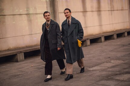 Due look molto chic e a prova di nonno.
