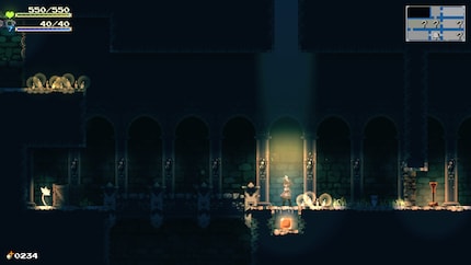Nei dungeon, i contrasti tra aree chiare e scure sono molto impressionanti.
