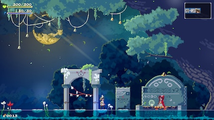 Visivamente, «Momodora: Moonlit Farewell» è sbalorditivo.