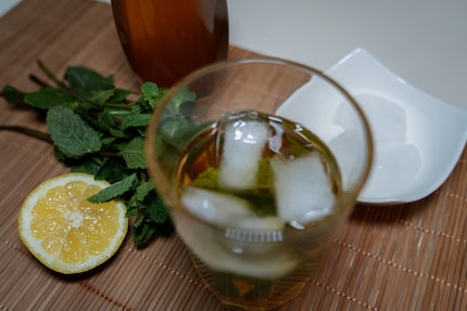 La versione fredda del tè alla menta è squisito.