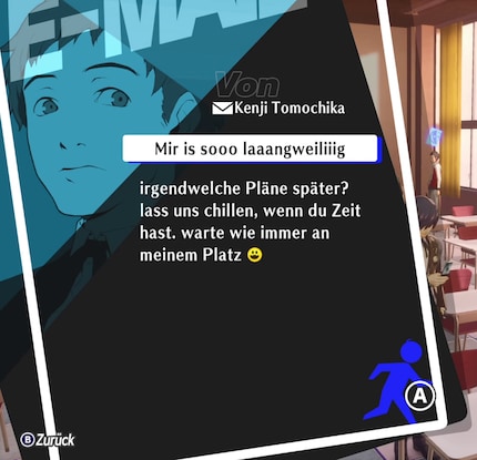 Kenji vuole uscire...
