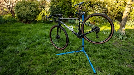 I fianchi colorati di «G-One R» di Schwalbe creano un bellissimo look retrò.