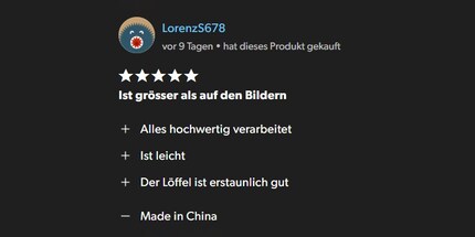 Quando «Made in China» sta virtualmente per casa.