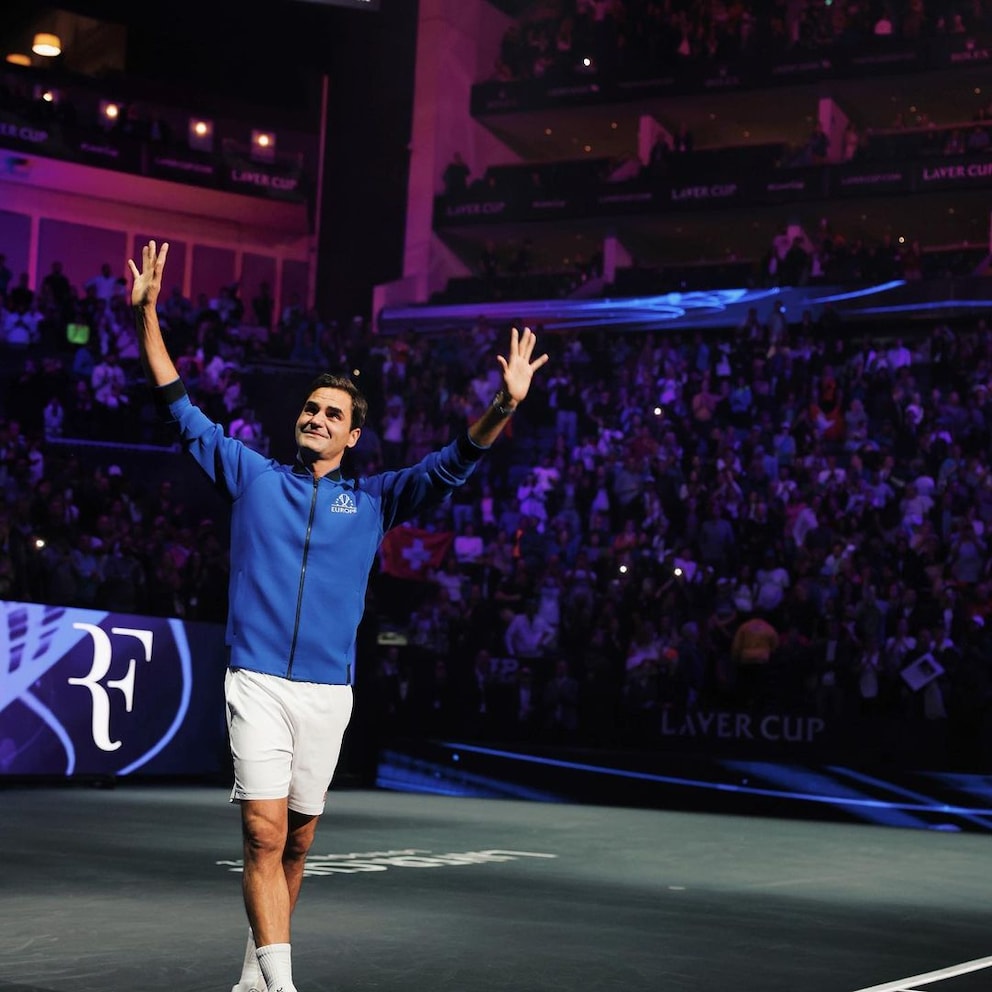 Nach seinem offiziell letzten Profimatch im September 2022 bedankte sich Roger Federer bei seinen Fans.
