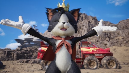 Cait Sith est fait pour que je ne l'aime pas.