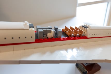 Malgré une construction minimaliste, l’intérieur du Concorde est bien mis en valeur.