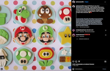 A fan has created sweet treats from fondant.
