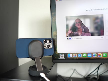 L'iPhone diventa una webcam wireless con il Mac.