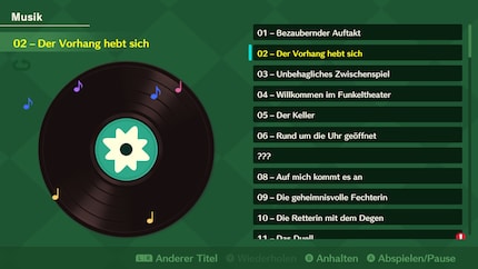 La musica del gioco è fantastica.