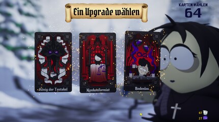 Dunkle Magie ist manchmal auch im Spiel.