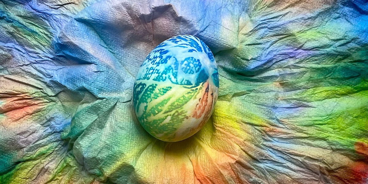 Eier färben mit Filzstift und Küchenpapier: Anleitung - Galaxus