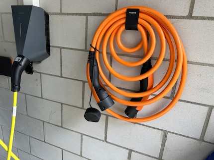 «Helix» fa una bella figura anche come cavo di ricarica standard in garage.