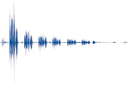 Sans Aura, la forme d’onde commence déjà à -6 dB.