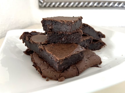Faire de la pâtisserie sans ingrédients d’origine animale est plus facile que prévu : mes brownies au chocolat à base de haricots noirs ont été très appréciés.