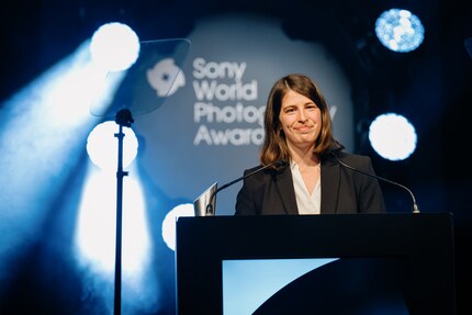 Juliette Pavy a dédié son prix aux femmes inuites qu'elle a photographiées pour son travail.