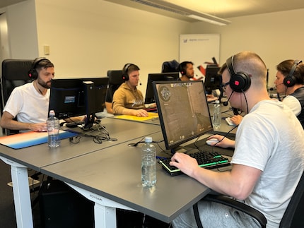 Höchste Konzentration beim Pro-Turnier.