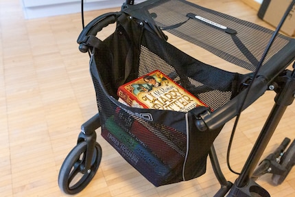 Dank Harry Potter hat mein Rollator einen stabilen Stand.