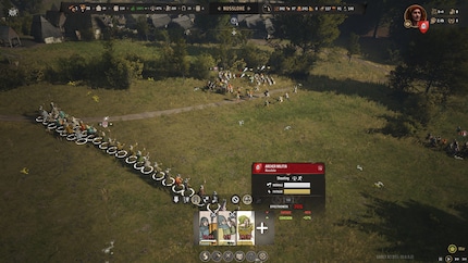 Les batailles en temps réel rappellent « Total War », mais elles ne sont pas aussi fréquentes que dans la série de Creative Assembly et n’ont pas la même envergure.