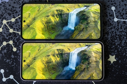 Je ne vois aucune différence au niveau de l’affichage. Les écrans affichent des couleurs vives et sont bien protégés par le Gorilla Glass Victus 2.