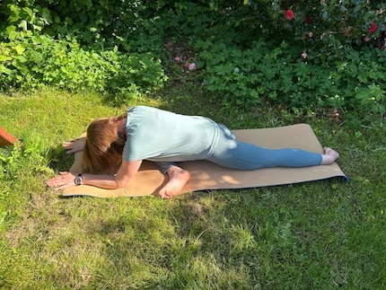 De jour en jour, les asanas deviennent plus faciles ...