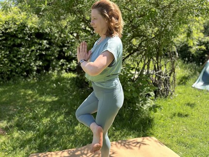 Le yoga est également bénéfique pour l'équilibre.