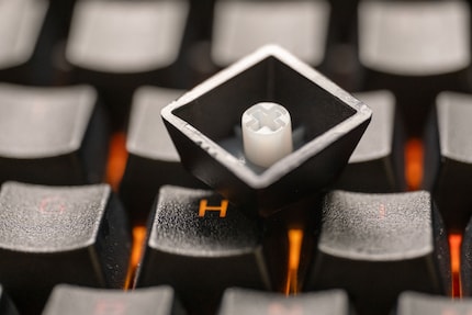 Qualità: con 1,5 millimetri di spessore, i keycap sono spessi, il che è positivo.