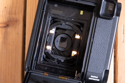 Die eingebauten LED erzeugen verschiedene Lichteffekte.