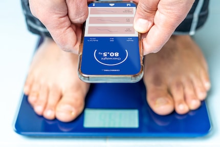 Apps, trackers de fitness et balances intelligentes doivent aider à la perte de poids.