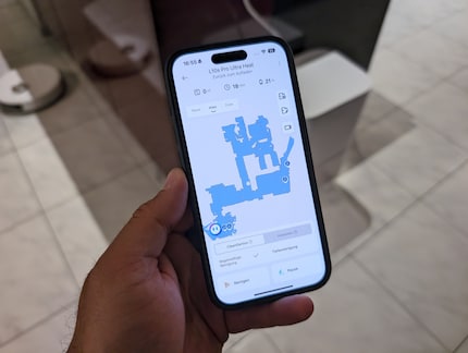 Sur l'application, je suis la construction de la carte.
