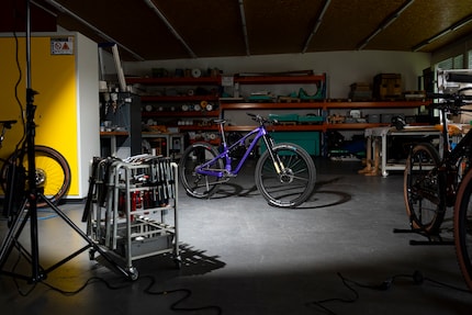 C’est dans ce hall de production que les vélos sont fabriqués.