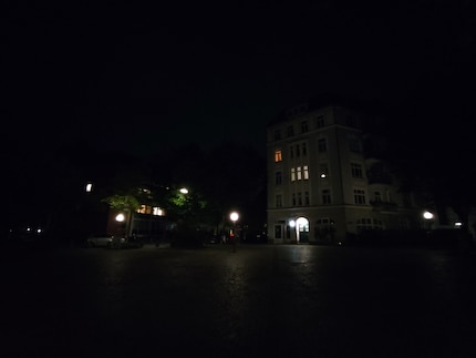 Appareil photo ultra grand-angle, mode automatique.