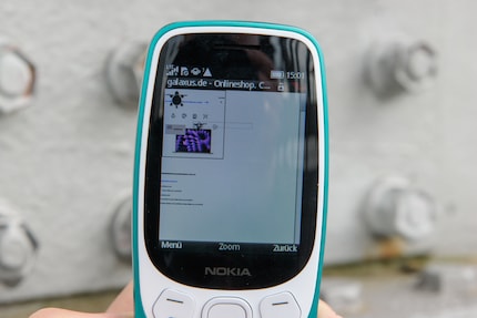 Nessun acquisto online spontaneo con il Nokia 3210.