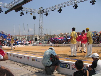 Das Stadion in Marseille.