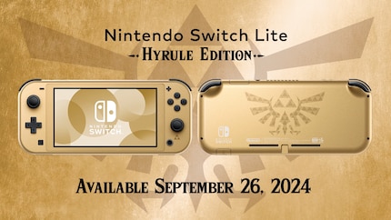 Switch Lite in oro.