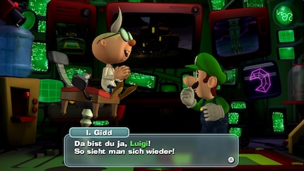 « Salutations, Luigi ! J’étais sûr que nos chemins allaient finir par se croiser à nouveau. » C’est par ces mots que commence notre aventure. Même si Luigi est une vraie poule mouillée, il semble déjà convaincu.