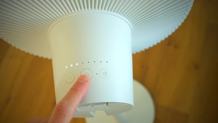 Je mehr LED leuchten, desto höher ist die Leistungsstufe.