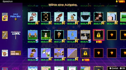 Beaucoup de défis, mais peu de jeux.