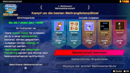 Les packs speedrun du championnat changent chaque semaine. Ce sont les mêmes en mode solo et en multijoueurs.