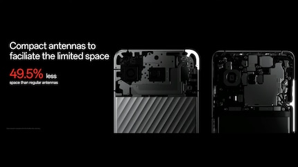 OnePlus had to redesign the antennas so that they fit into the housing.