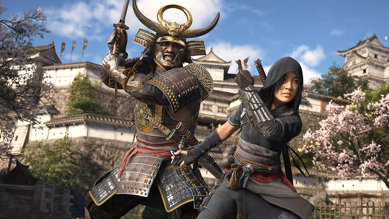 Yasuke and Naoe.
