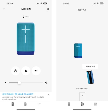 L'app offre molte funzioni interessanti, come l'opzione megafono o la modalità outdoor.