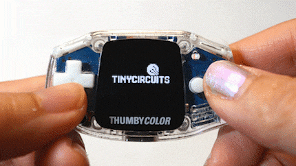 Der Thumby Color ist zu den Games des monochromen Vorgängers rückwärtskompatibel.