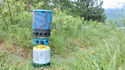 Gleich gibt's Kaffee: Der Highlander «Fastboil MK III» im Einsatz.