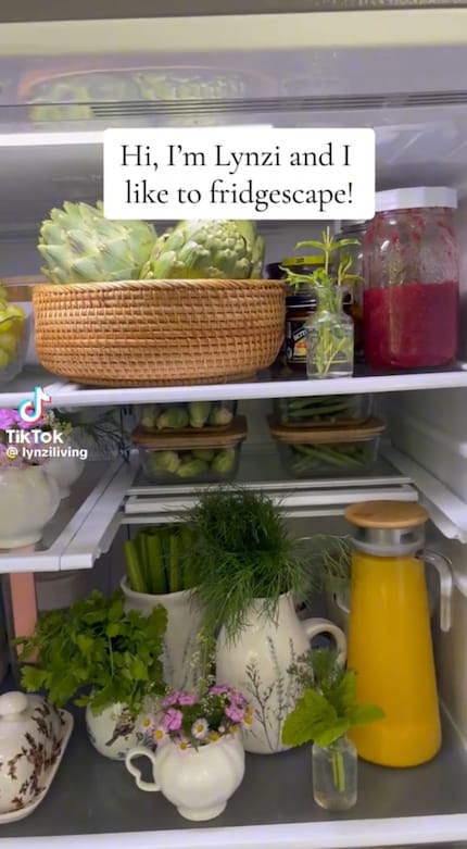De beaux réfrigérateurs : le « fridgescaping » vise à faire de l’intérieur du réfrigérateur un endroit organisé et beau à la fois.