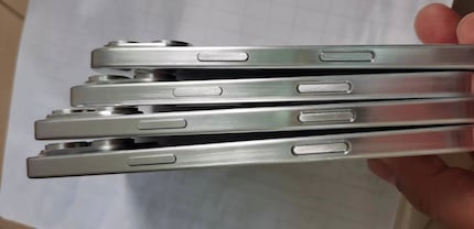 Les modèles divulgués montrent le nouveau bouton de capture également sur les modèles normaux.