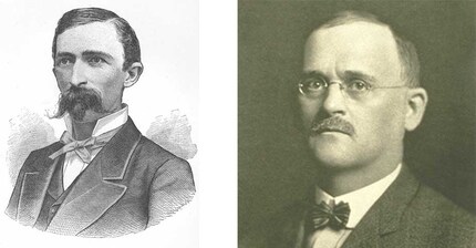 John (l.) und Will Kellogg.