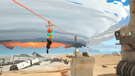 Dank Ziplines erreiche ich zuvor unerreichbare Gebiete.