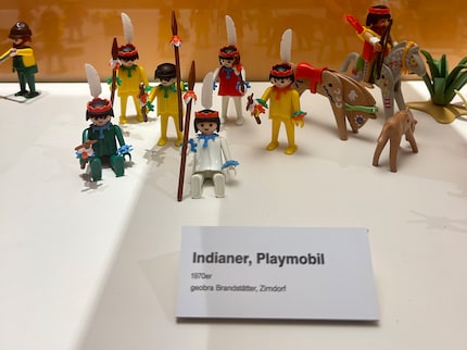 Erste Playmo-Figuren in den 70er Jahren.